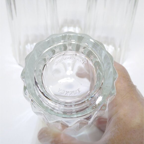 Pasabahce Turkey Fine Glassware 13 oz Hi-Ball Glasses Set Of 4 Topaz Color - Picture 8 of 8